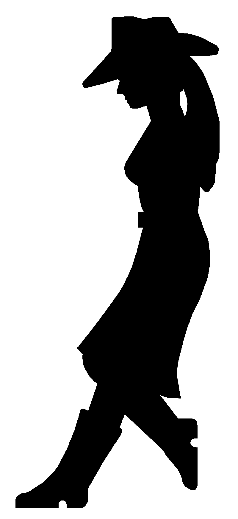 Cowgirl Vector Free Download